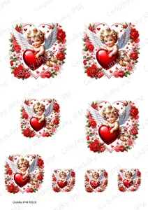 Rýžový a Soft  papír  A4 pro decoupage- R0110