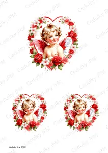 Rýžový a Soft  papír  A4 pro decoupage- R0111