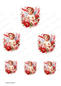 Rýžový a Soft  papír  A4 pro decoupage- R0114
