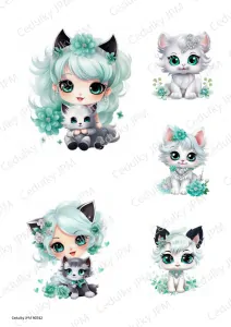 Rýžový a Soft  papír  A4 pro decoupage- R0742