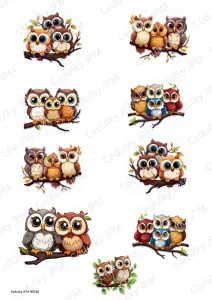 Rýžový a Soft  papír  A4 pro decoupage- R0744