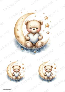 Rýžový a Soft  papír  A4 pro decoupage- R0747