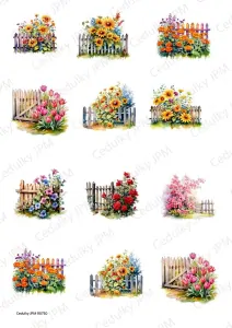 Rýžový a Soft  papír  A4 pro decoupage- R0750