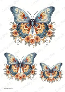 Rýžový a Soft  papír  A4 pro decoupage- R0757