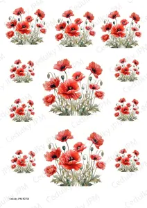 Rýžový a Soft  papír  A4 pro decoupage- R0758