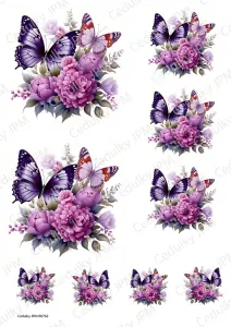 Rýžový a Soft  papír  A4 pro decoupage- R0762