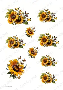 Rýžový a Soft  papír  A4 pro decoupage- R0766