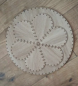 Sada 6x slza + kruh 47cm 