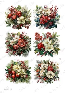 Rýžový a Soft  papír  A4 pro decoupage - R0004