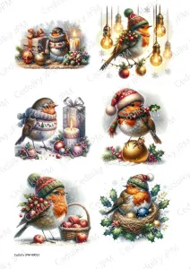 Rýžový a Soft  papír  A4 pro decoupage - R0012