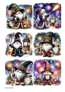 Rýžový a Soft  papír  A4 pro decoupage - R0013