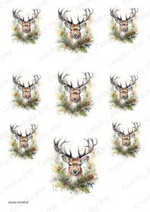 Rýžový a Soft  papír  A4 pro decoupage - R0018