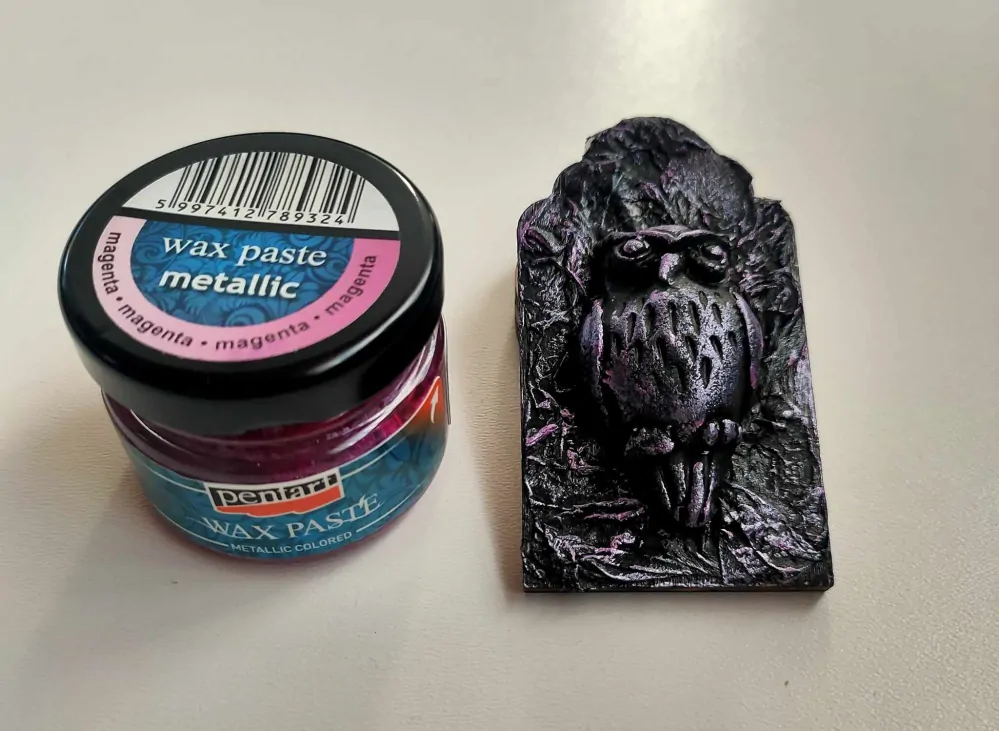 Wax pasta metalická  20 ml - magenta