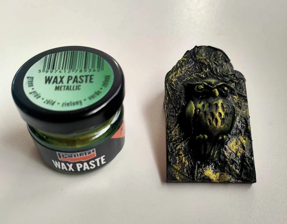 Wax pasta metalická  20 ml - zelená