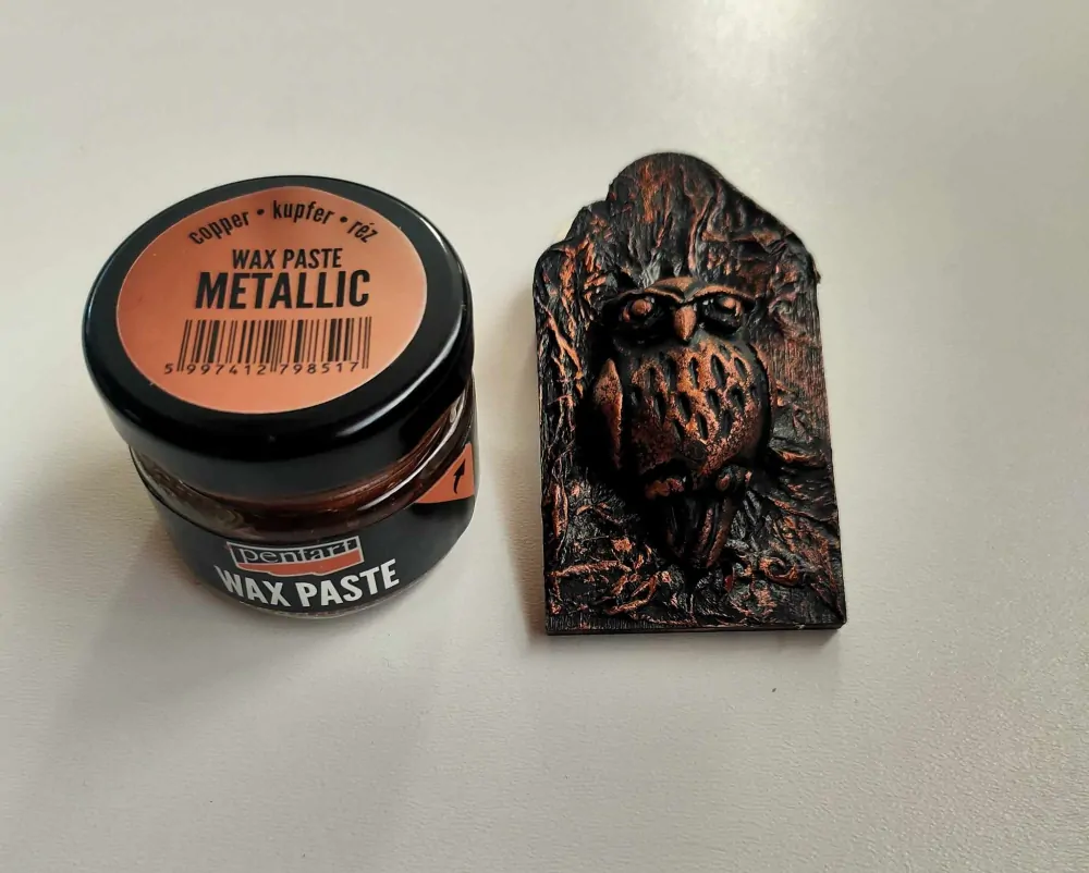 Wax pasta metalická  20 ml - bronzová