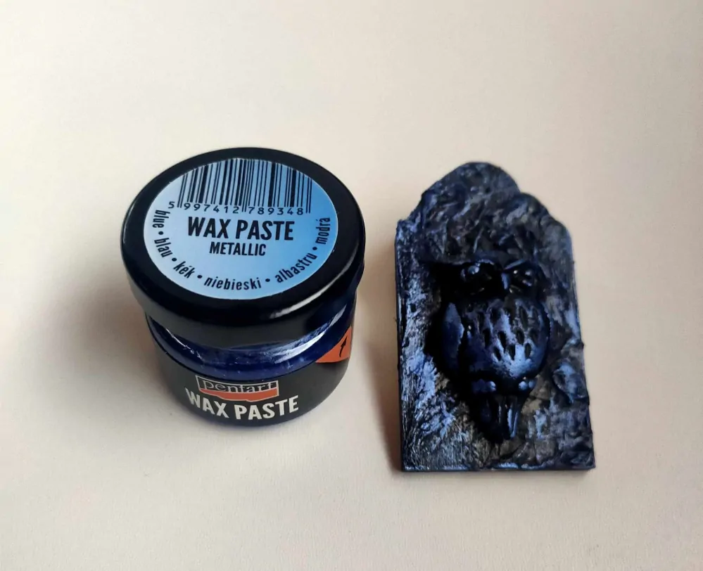 Wax pasta metalická  20 ml - modrá