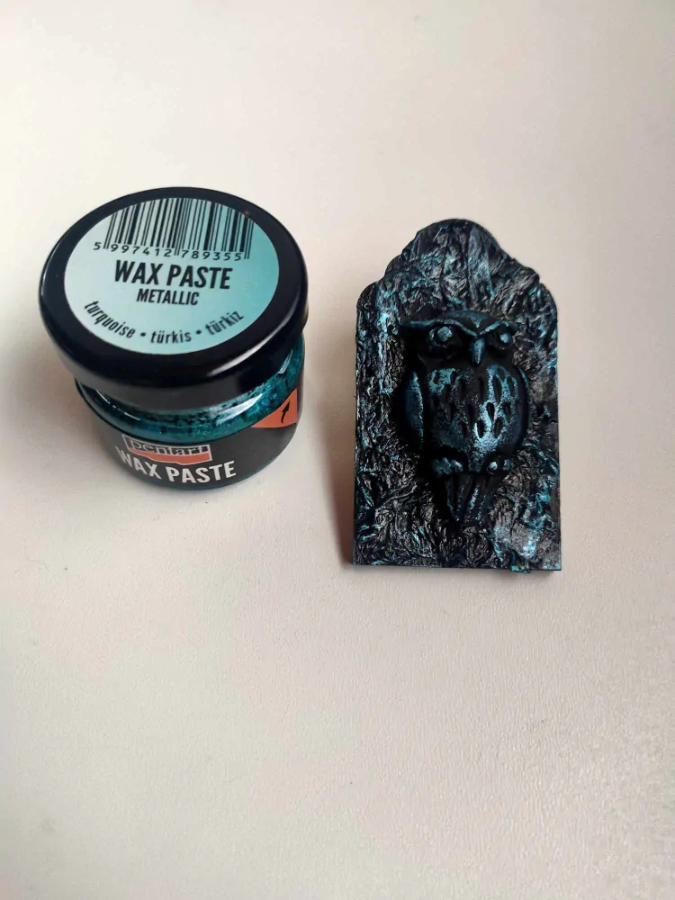 Wax pasta metalická 20 ml - tyrkysová