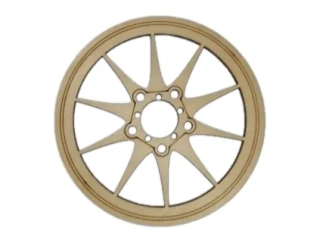 Tácek pod hrnečky - disk kola