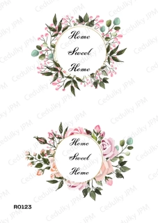 Rýžový a Soft  papír  A4 pro decoupage- R0123