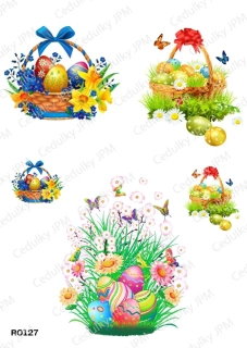 Rýžový a Soft  papír  A4 pro decoupage- R0127