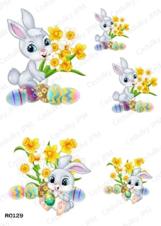 Rýžový a Soft  papír  A4 pro decoupage- R0129