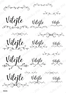 Rýžový a Soft  papír  A4 pro decoupage- R0151