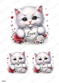 Rýžový a Soft  papír  A4 pro decoupage- R0161