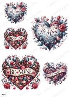 Rýžový a Soft  papír  A4 pro decoupage- R0173