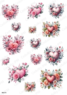 Rýžový a Soft  papír  A4 pro decoupage- R0174