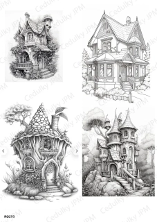 Rýžový a Soft  papír  A4 pro decoupage- R0176