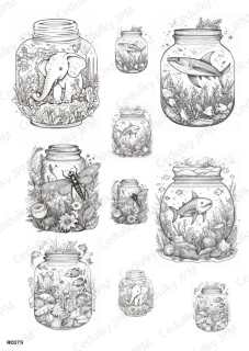 Rýžový a Soft  papír  A4 pro decoupage- R0179