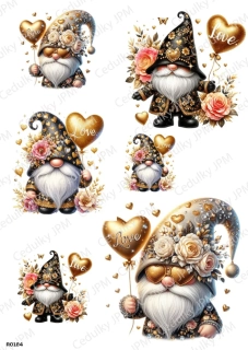 Rýžový a Soft  papír  A4 pro decoupage- R0184