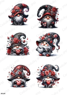 Rýžový a Soft  papír  A4 pro decoupage- R0189