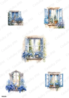 Rýžový a Soft  papír  A4 pro decoupage- R0190
