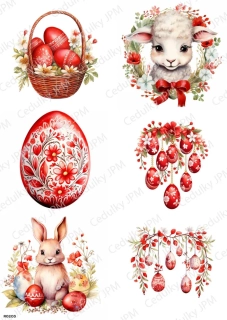 Rýžový a Soft  papír  A4 pro decoupage- R0203
