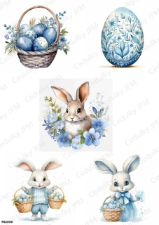 Rýžový a Soft  papír  A4 pro decoupage- R0206