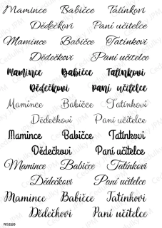 Rýžový a Soft  papír  A4 pro decoupage- R0220