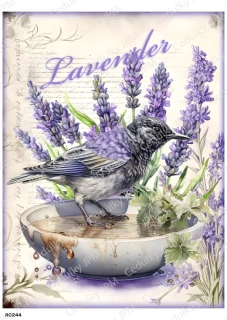 Rýžový a Soft  papír  A4 pro decoupage- R0244