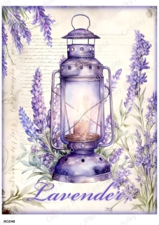 Rýžový a Soft  papír  A4 pro decoupage- R0248