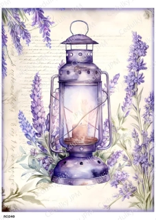 Rýžový a Soft  papír  A4 pro decoupage- R0249