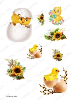 Rýžový a Soft  papír  A4 pro decoupage- R0251