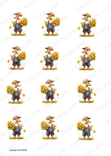 Rýžový a Soft  papír  A4 pro decoupage- R0256