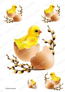 Rýžový a Soft  papír  A4 pro decoupage- R0259