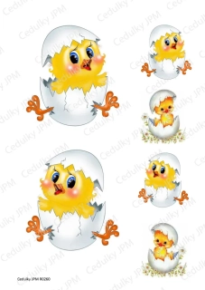 Rýžový a Soft  papír  A4 pro decoupage- R0260