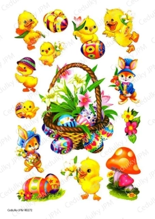 Rýžový a Soft  papír  A4 pro decoupage- R0272