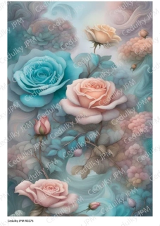 Rýžový a Soft  papír  A4 pro decoupage- R0276
