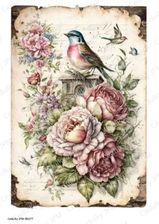 Rýžový a Soft  papír  A4 pro decoupage- R0277