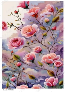 Rýžový a Soft  papír  A4 pro decoupage- R0282