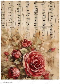 Rýžový a Soft  papír  A4 pro decoupage- R0285