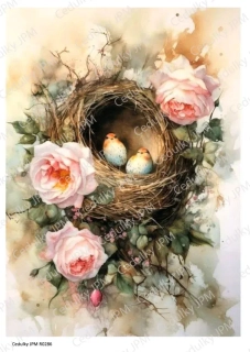 Rýžový a Soft  papír  A4 pro decoupage- R0286